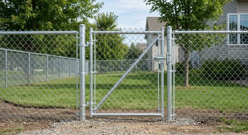 Chain Link Gate Installation in Pearland, TX