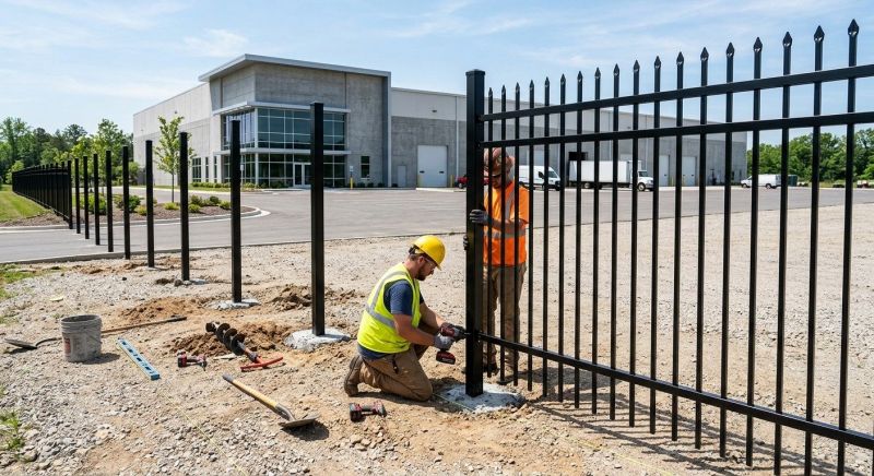 Wrought Iron Fence Fabrication