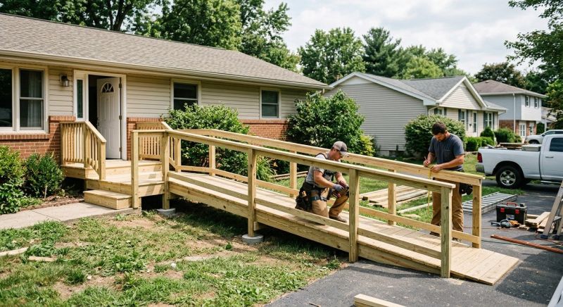 Home Ramp Installation in Conroe, TX