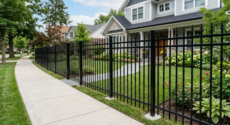 Steel Fence Replacement in Des Moines, IA