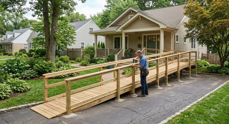 Deck Ramp Installation in Kansas City, KS
