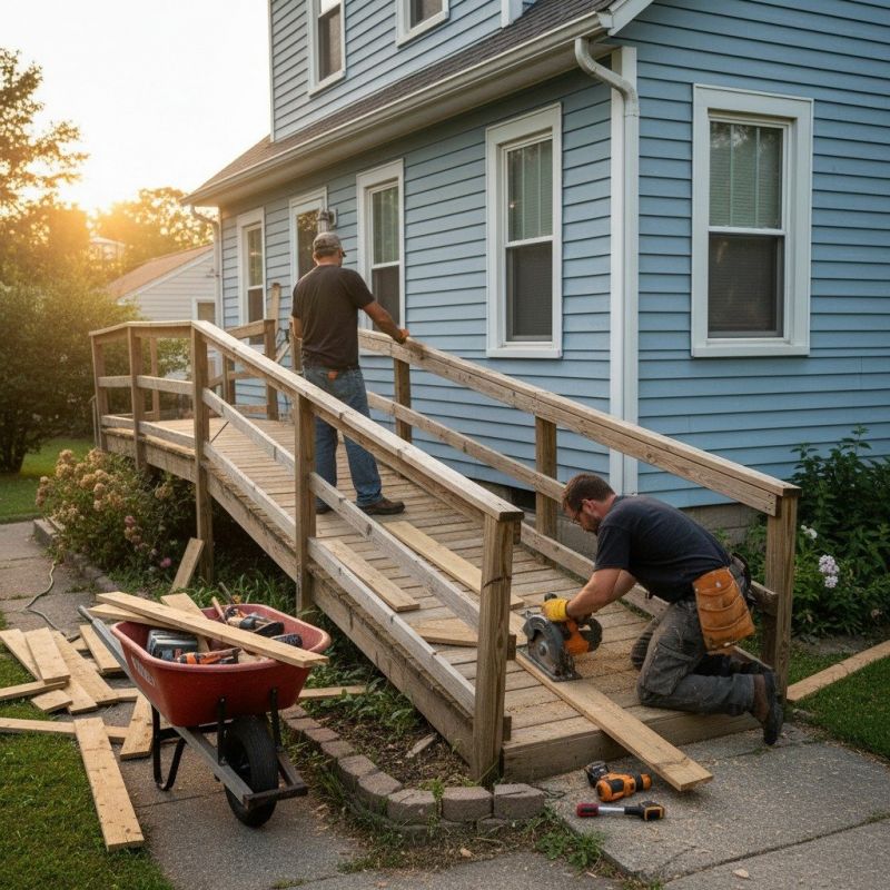 Disability Ramp Installation in Kansas City, KS