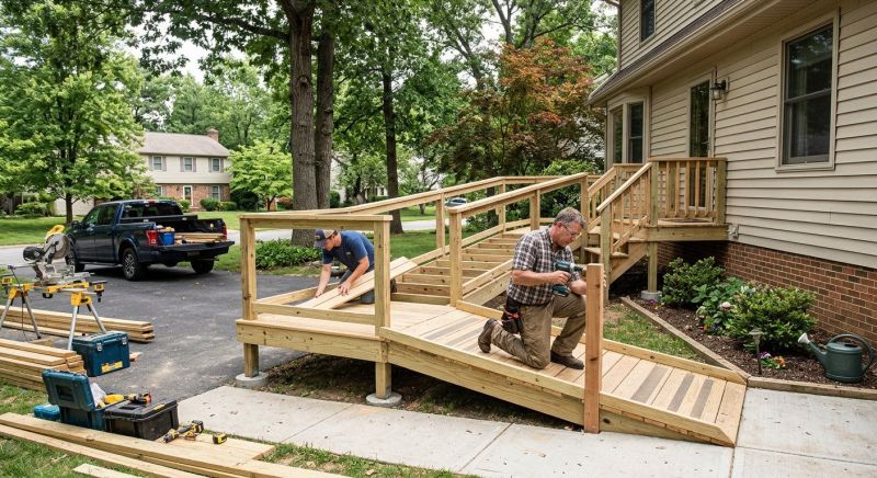 Mobility Ramp Installation in Kansas City, KS