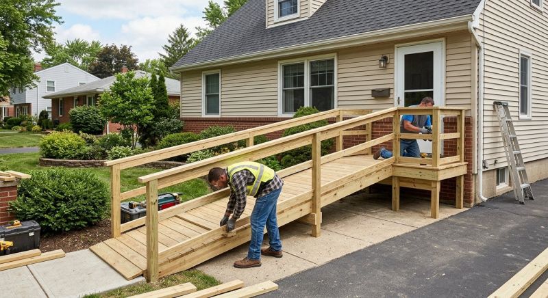 Mobility Ramp Installation in Wilmington, NC