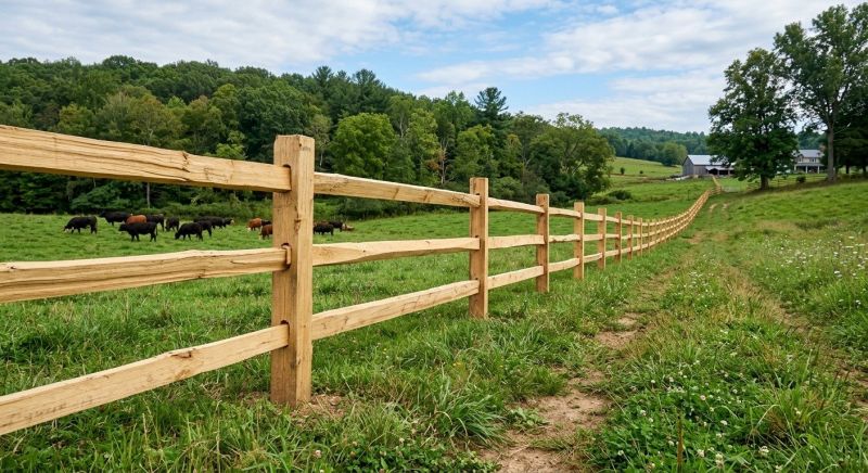Ranch Fence Construction in Sacramento, CA