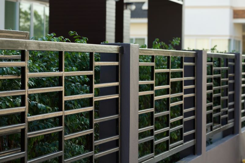 Steel Fence Construction in Alpharetta, GA