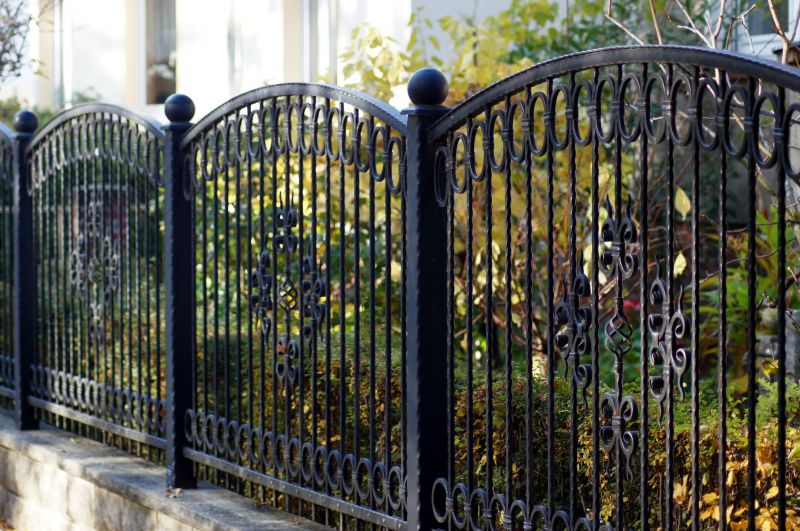 Wrought Iron Fence Fabrication in Spring