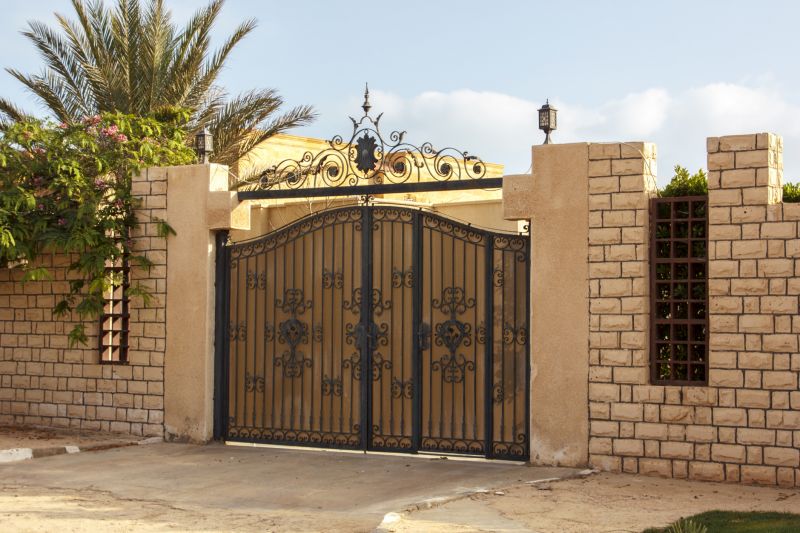 Custom Wrought Iron Gate Design